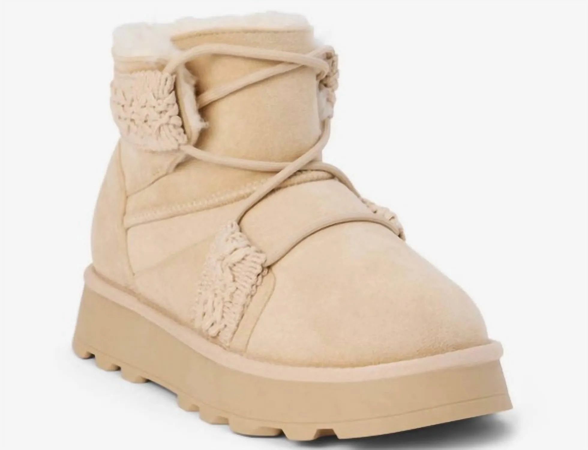 Women's Matterhorn Platform Bootie In Natural