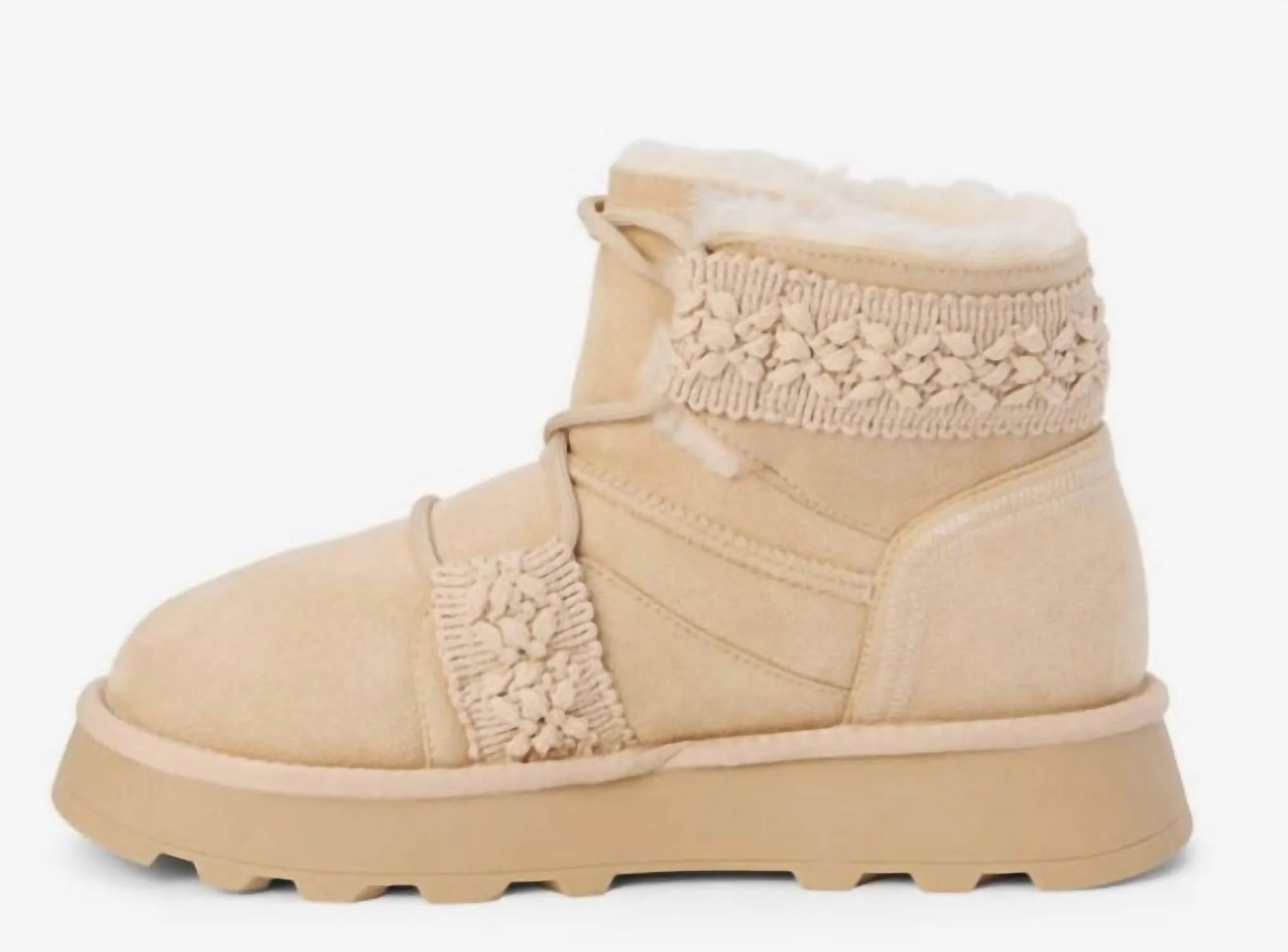 Women's Matterhorn Platform Bootie In Natural