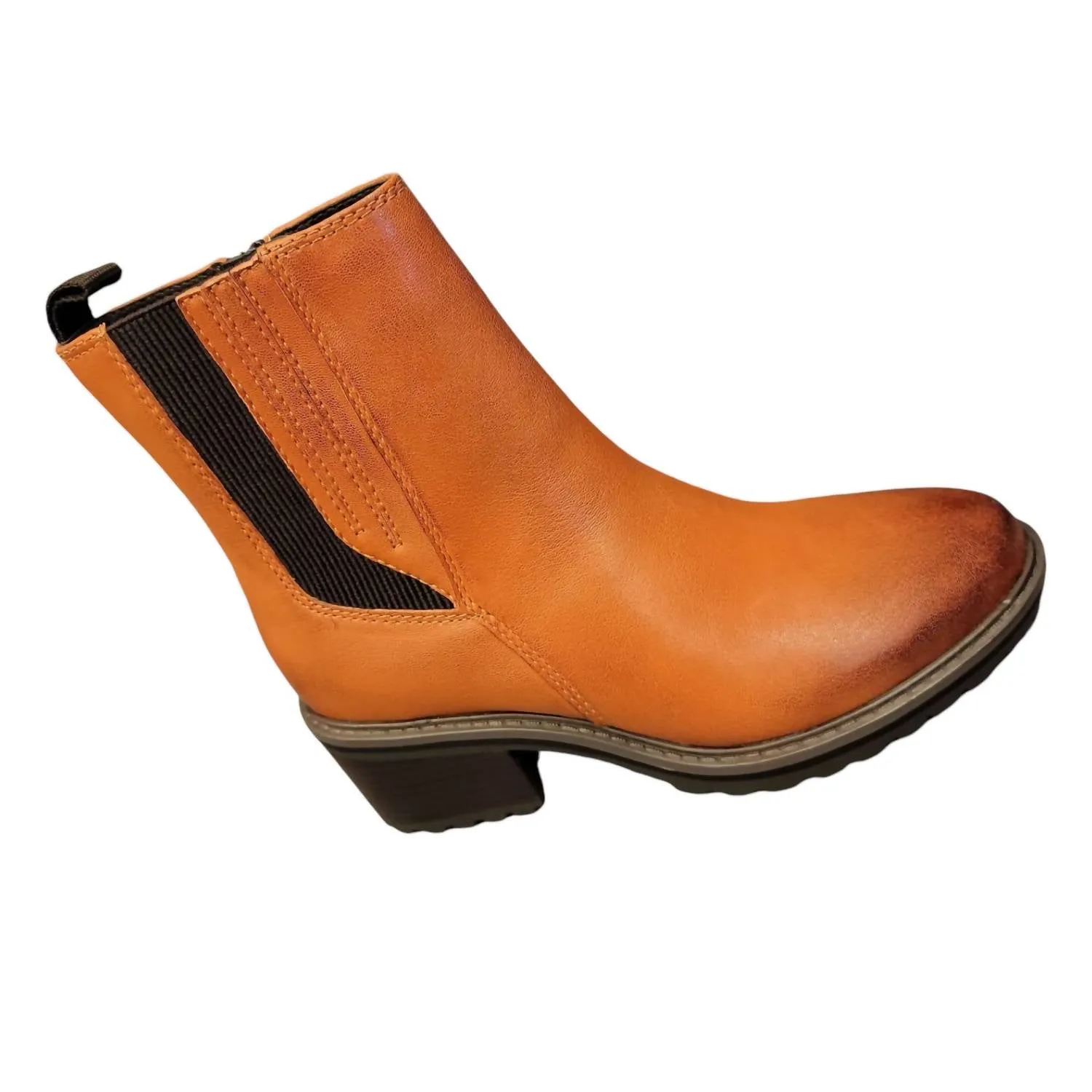 Women's Meara Leather Boots In Sundial