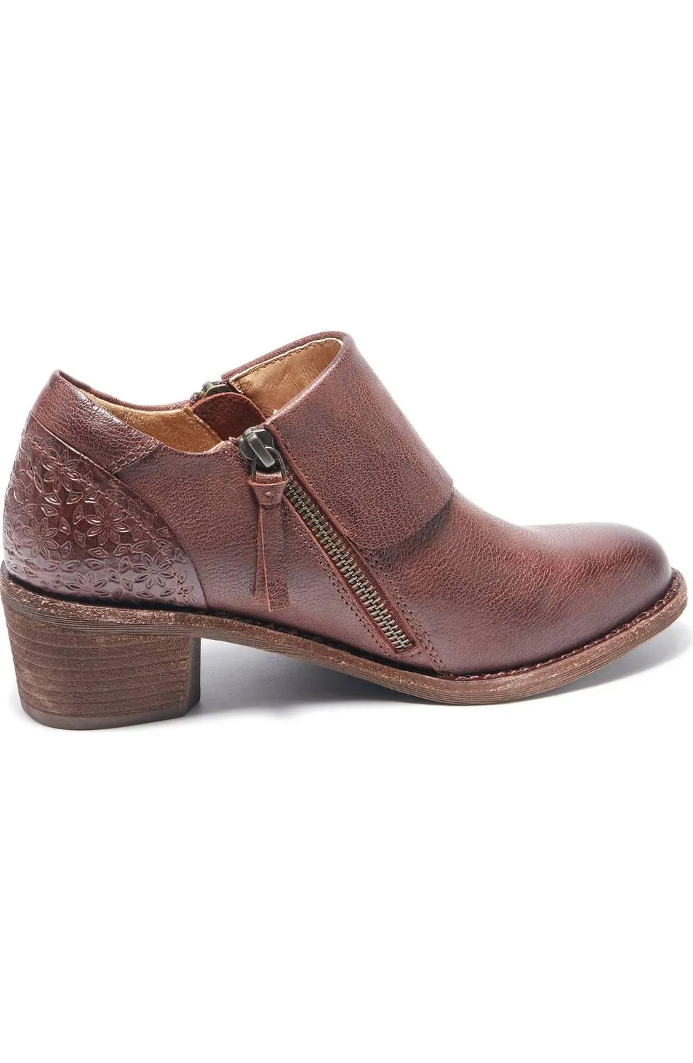 Women's Michelle Bootie In Dark Cherry