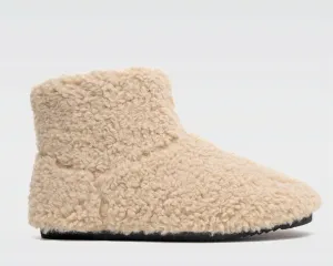 Women's Mini Boosh Bootie In Nude Fuzzy