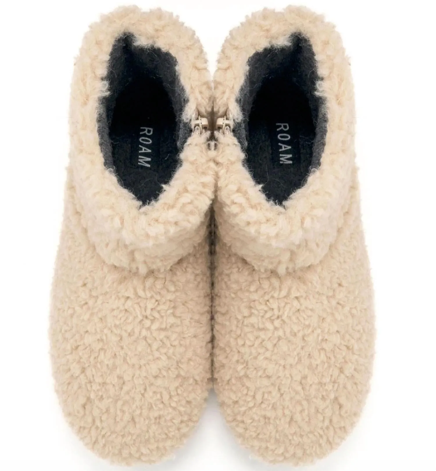 Women's Mini Boosh Bootie In Nude Fuzzy