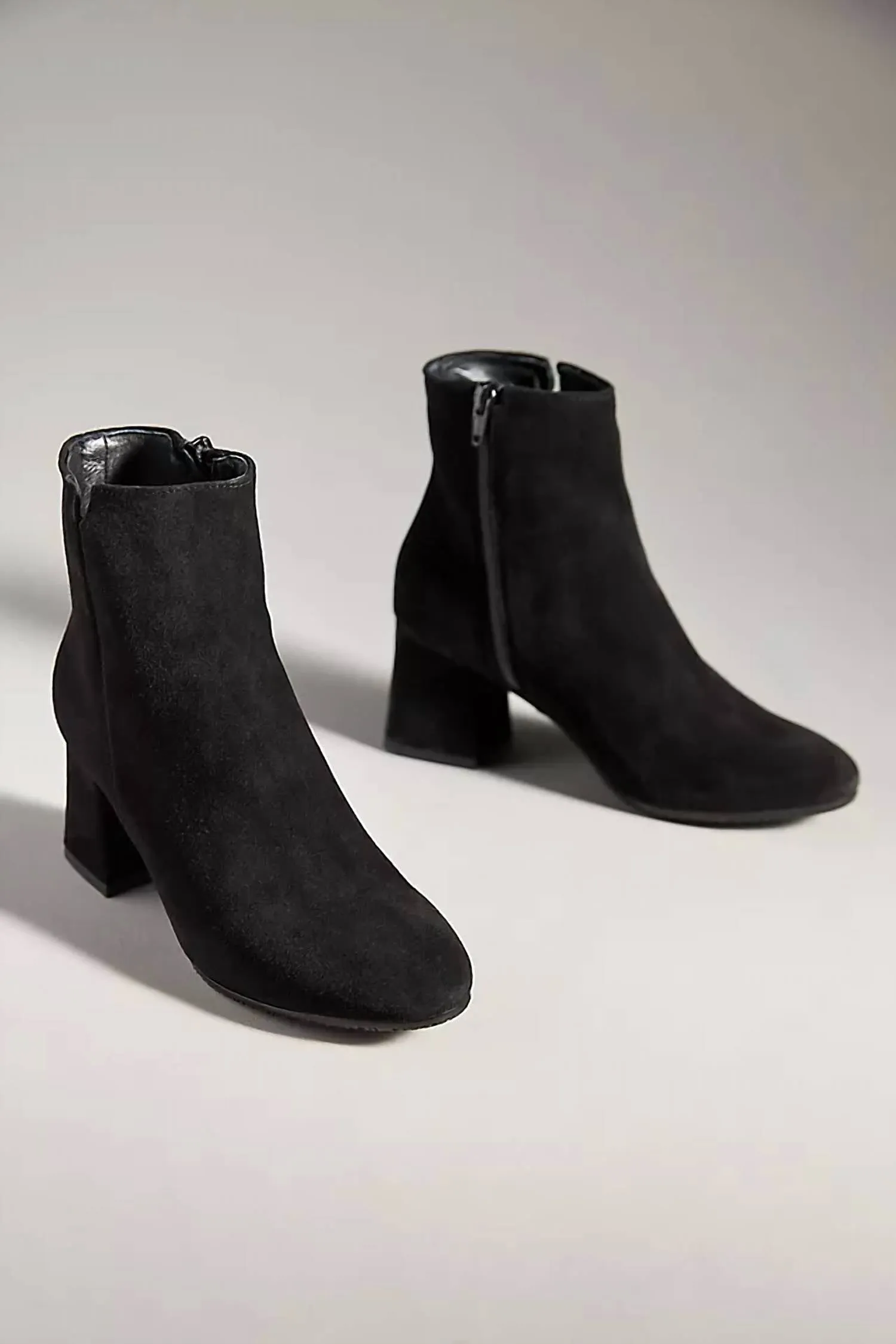 Women's Nahla Boots In Black Suede