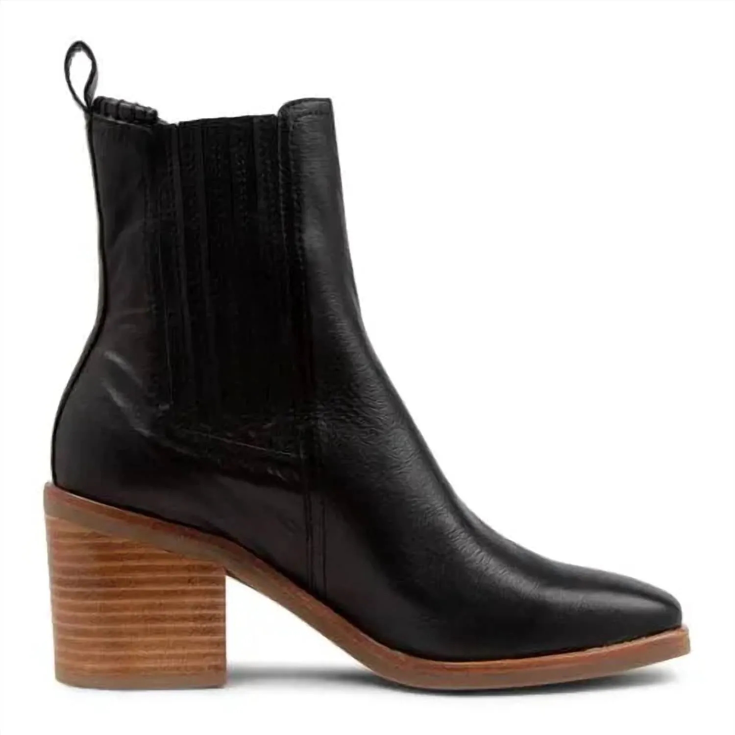 Women's Naydo Ankle Boot In Black/natural