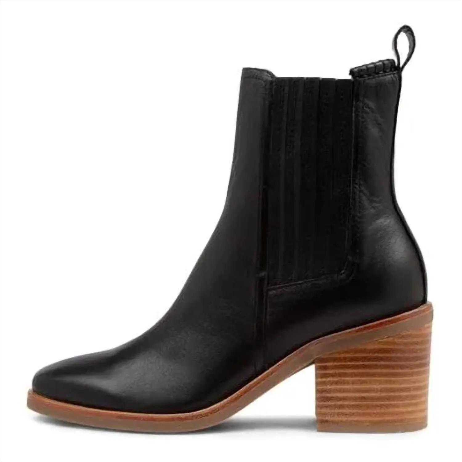 Women's Naydo Ankle Boot In Black/natural