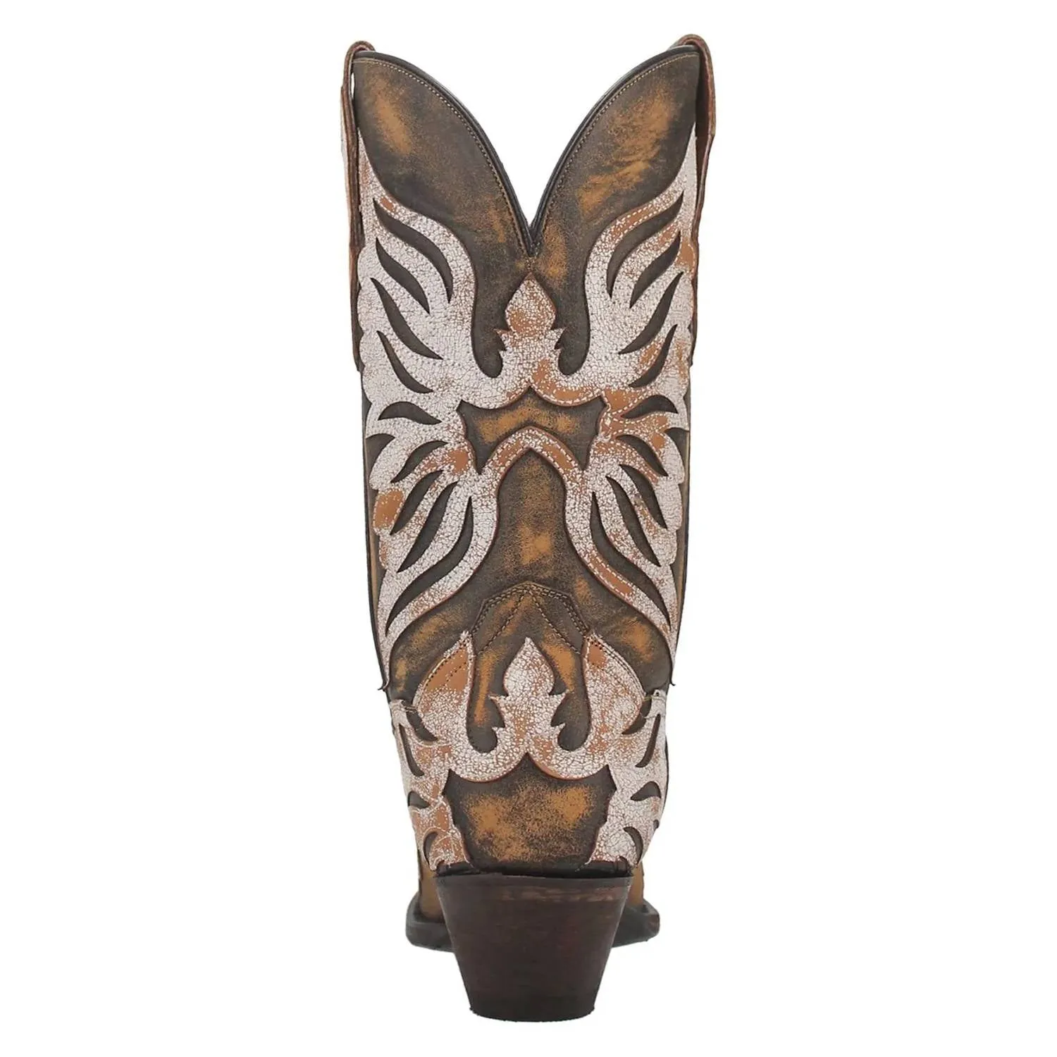 Women's Ndulgence Snip Toe Western Boot In Vintage Brown