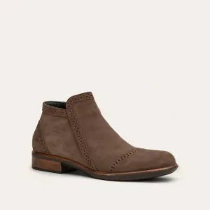 Women's Nefasi Booties - Medium In Coffee Bean Nubuck