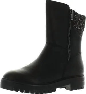 Women's Neptune Waterproof Leather Boot In Black Leather