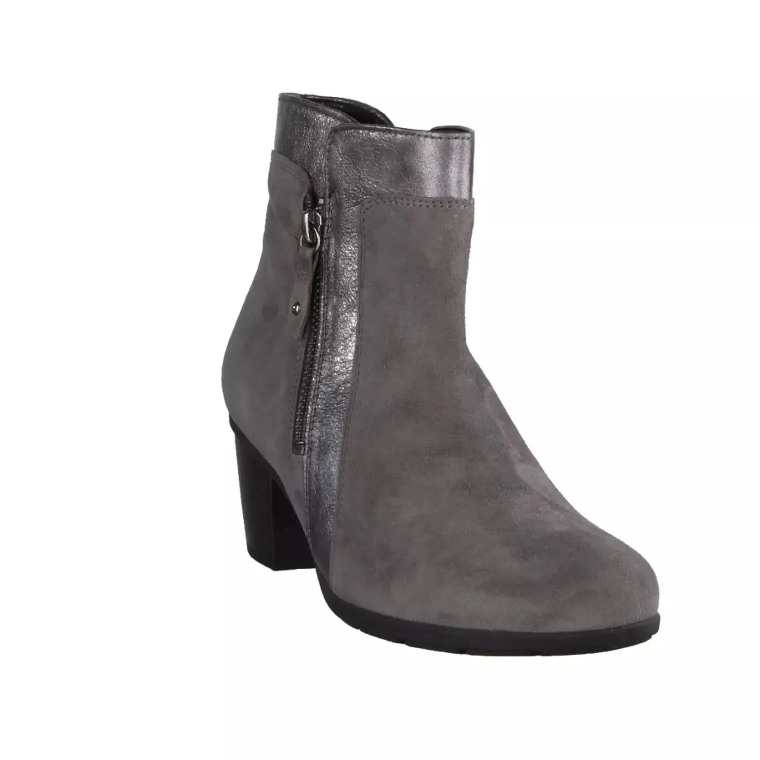 Women's Nicole Suede Bootie In Gray