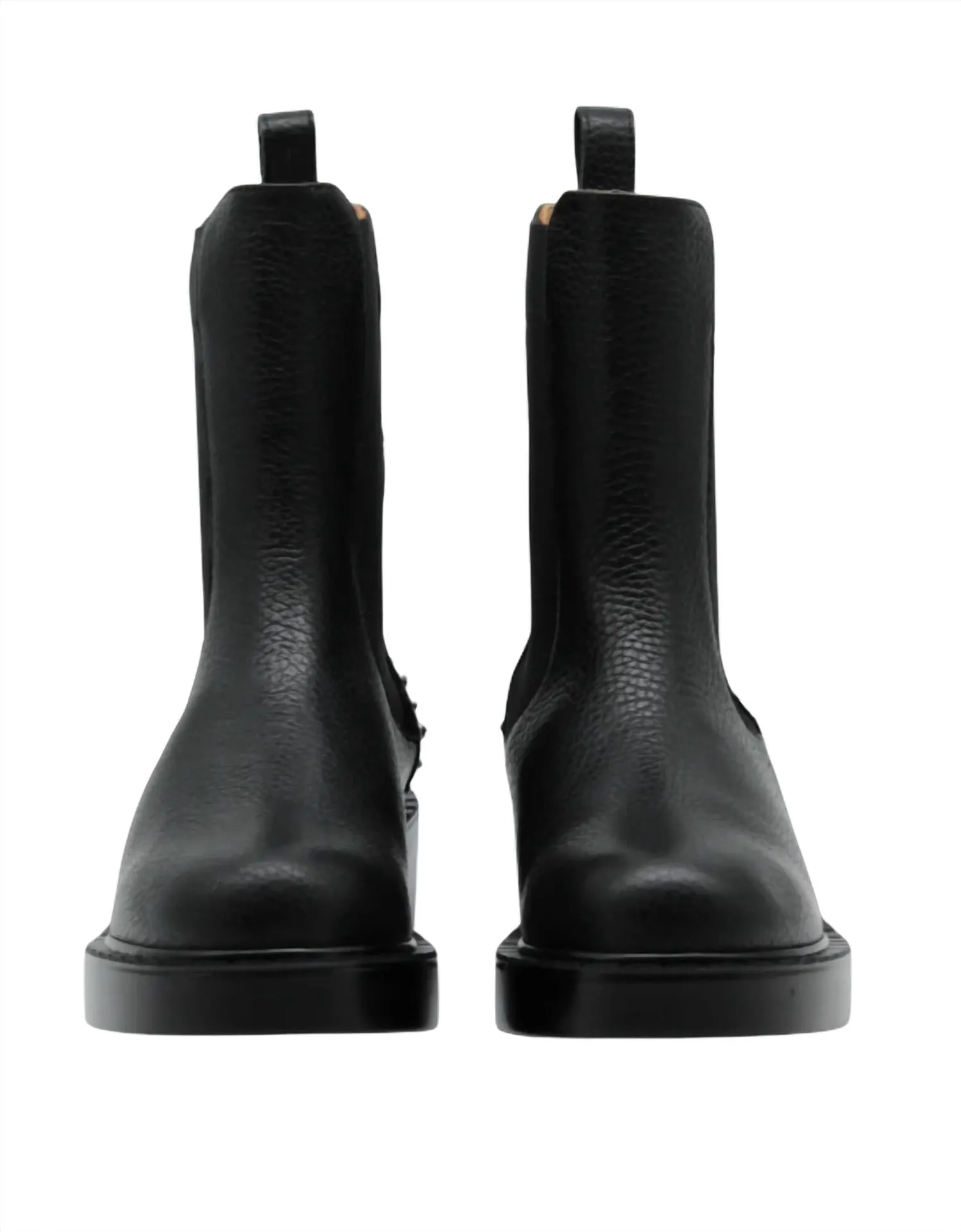 Women's Nina Chelsea Boot With Studs In Black
