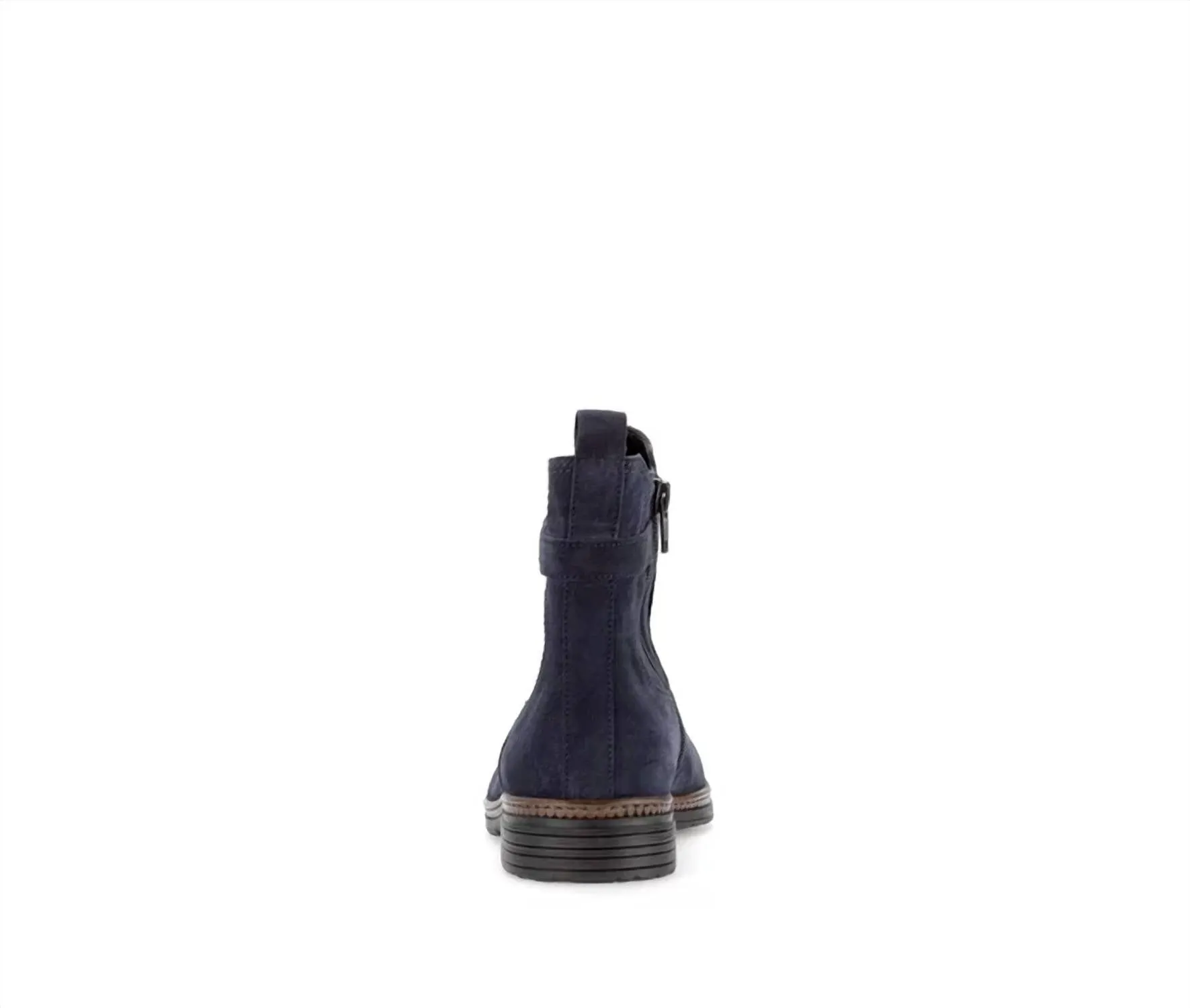 Women's Nolene Ankle Boot In Navy Suede
