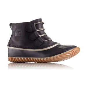 Women's Out N About Leather Ankle Boot In Black
