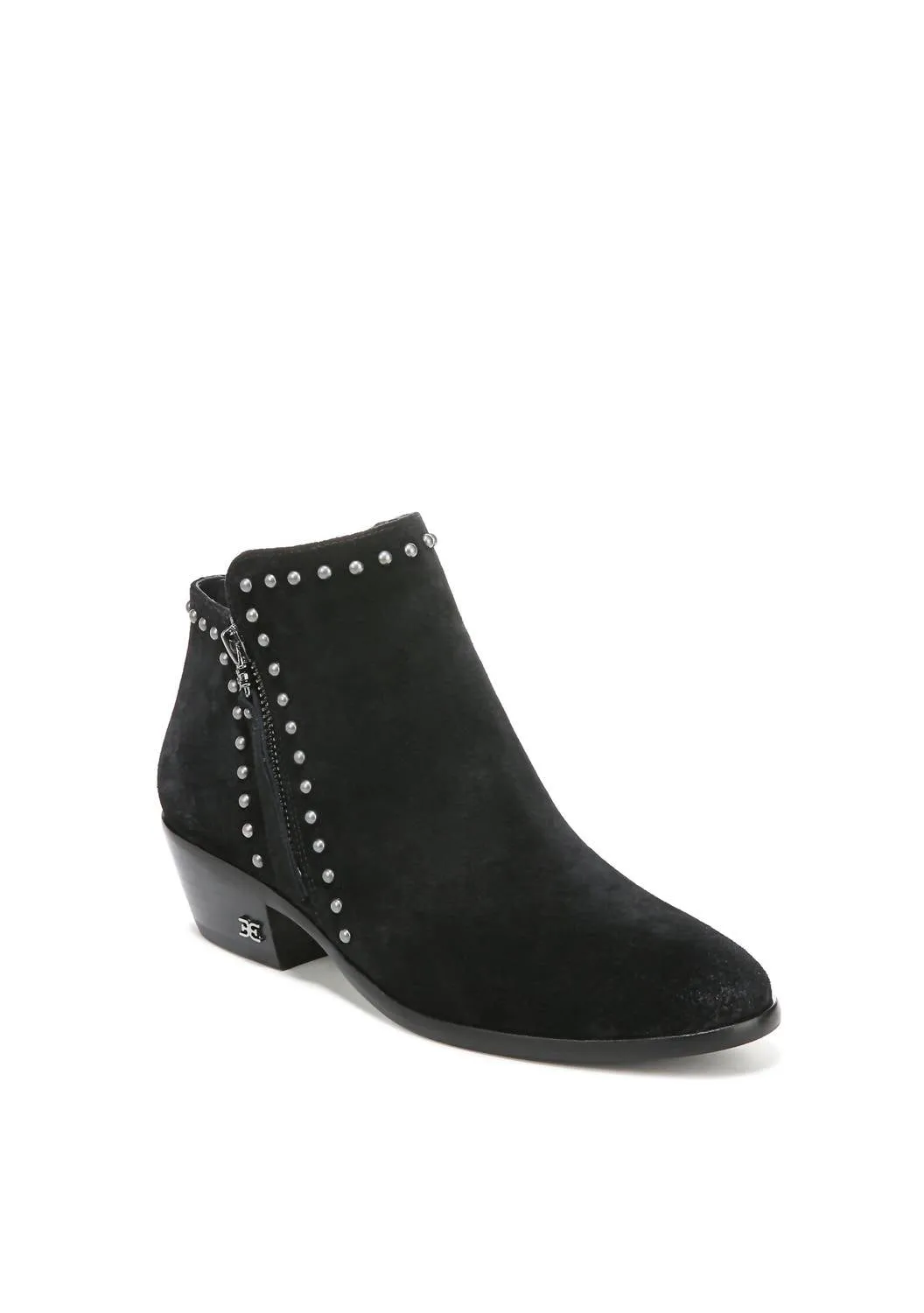 Women's Paola Ankle Bootie In Black Suede