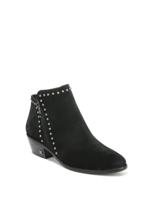 Women's Paola Ankle Bootie In Black Suede
