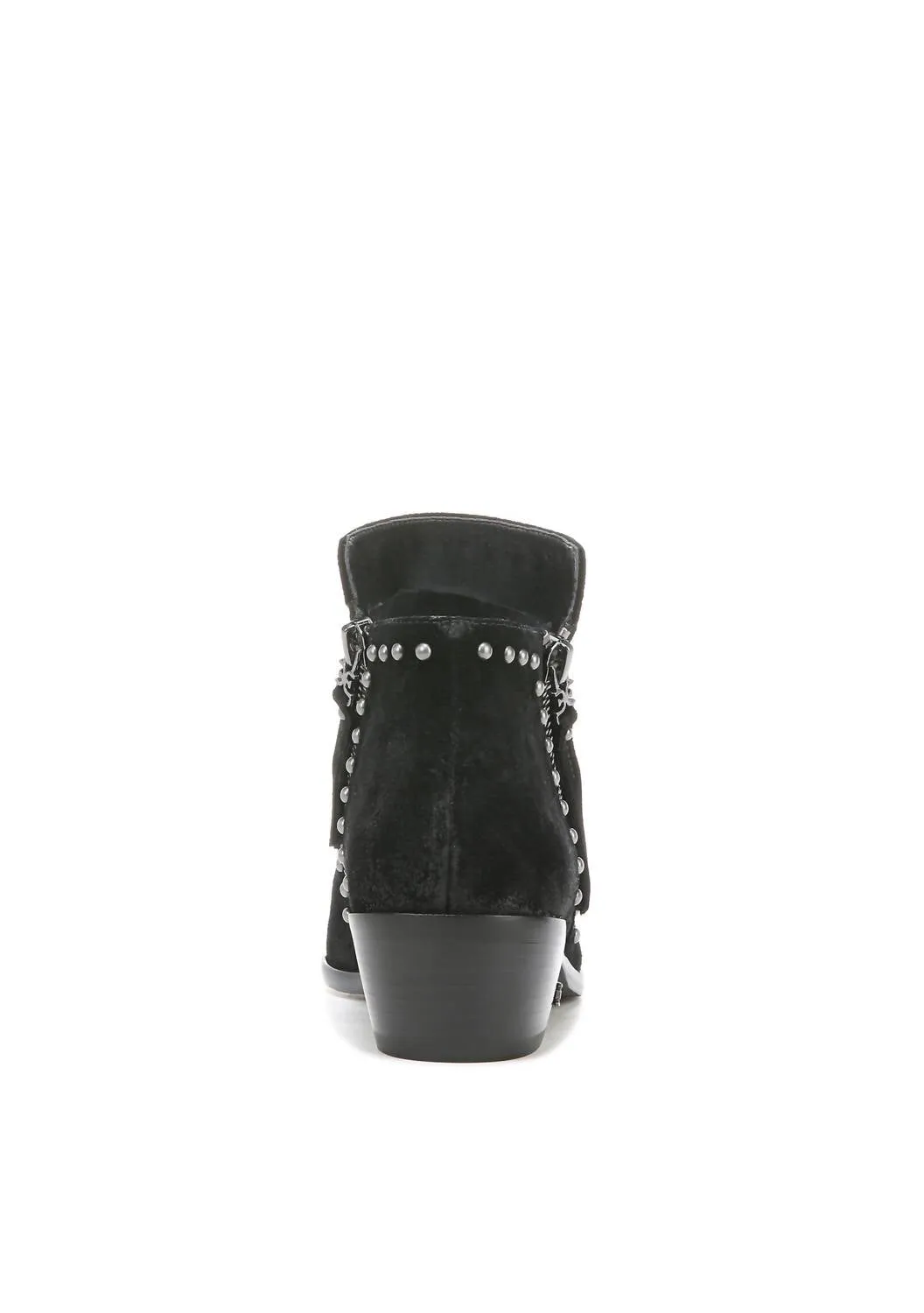 Women's Paola Ankle Bootie In Black Suede