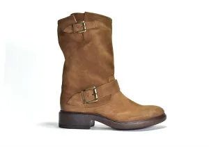 Women's Pike Suede Boots In Brown Suede