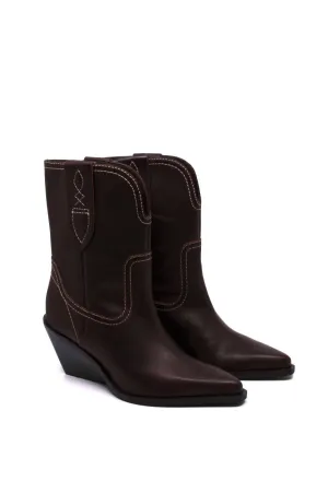 Women's Pitchfork Point Western Boot In Fudgesicle
