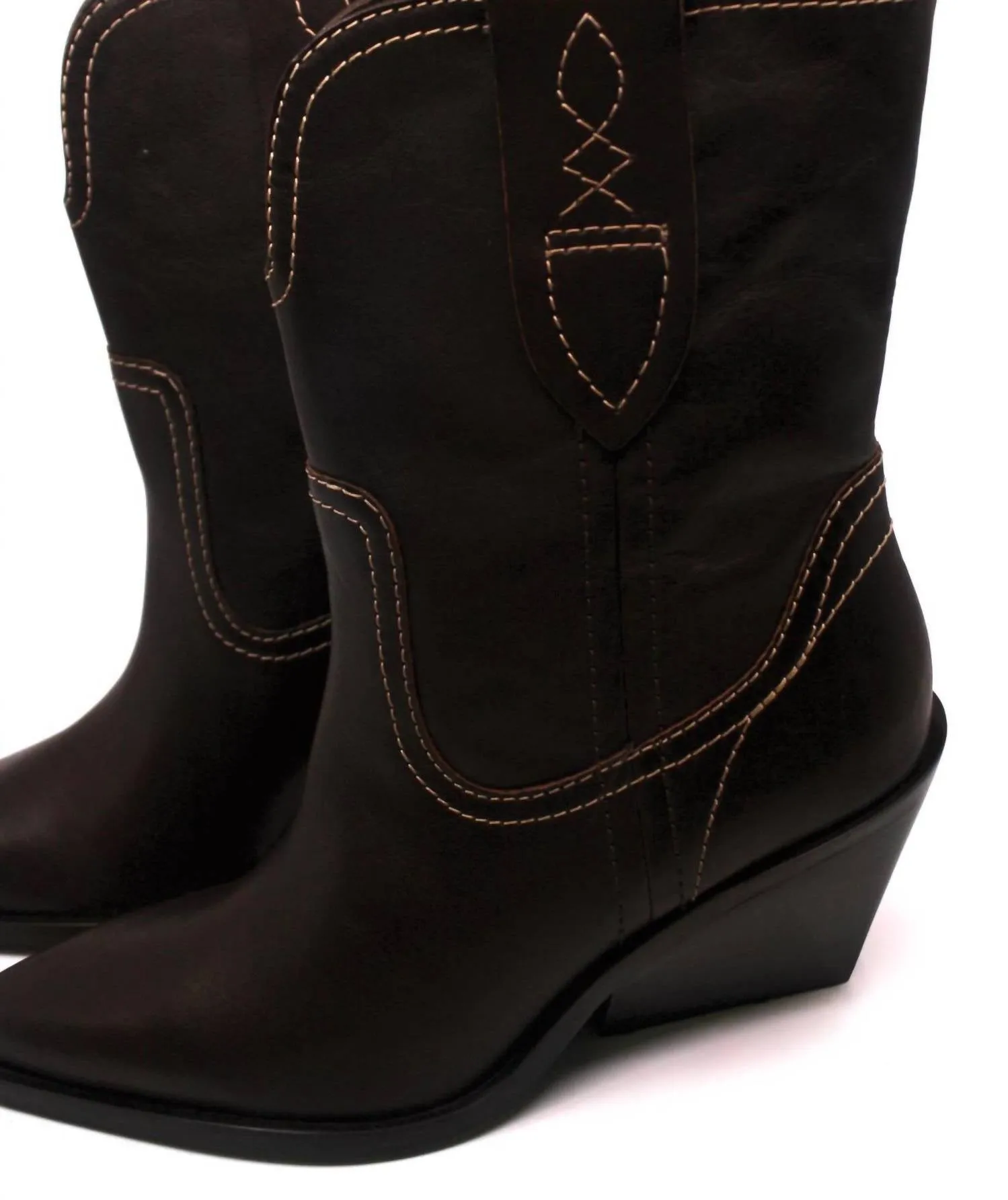 Women's Pitchfork Point Western Boot In Fudgesicle