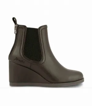 Women's Praline Wedge Boot In Black