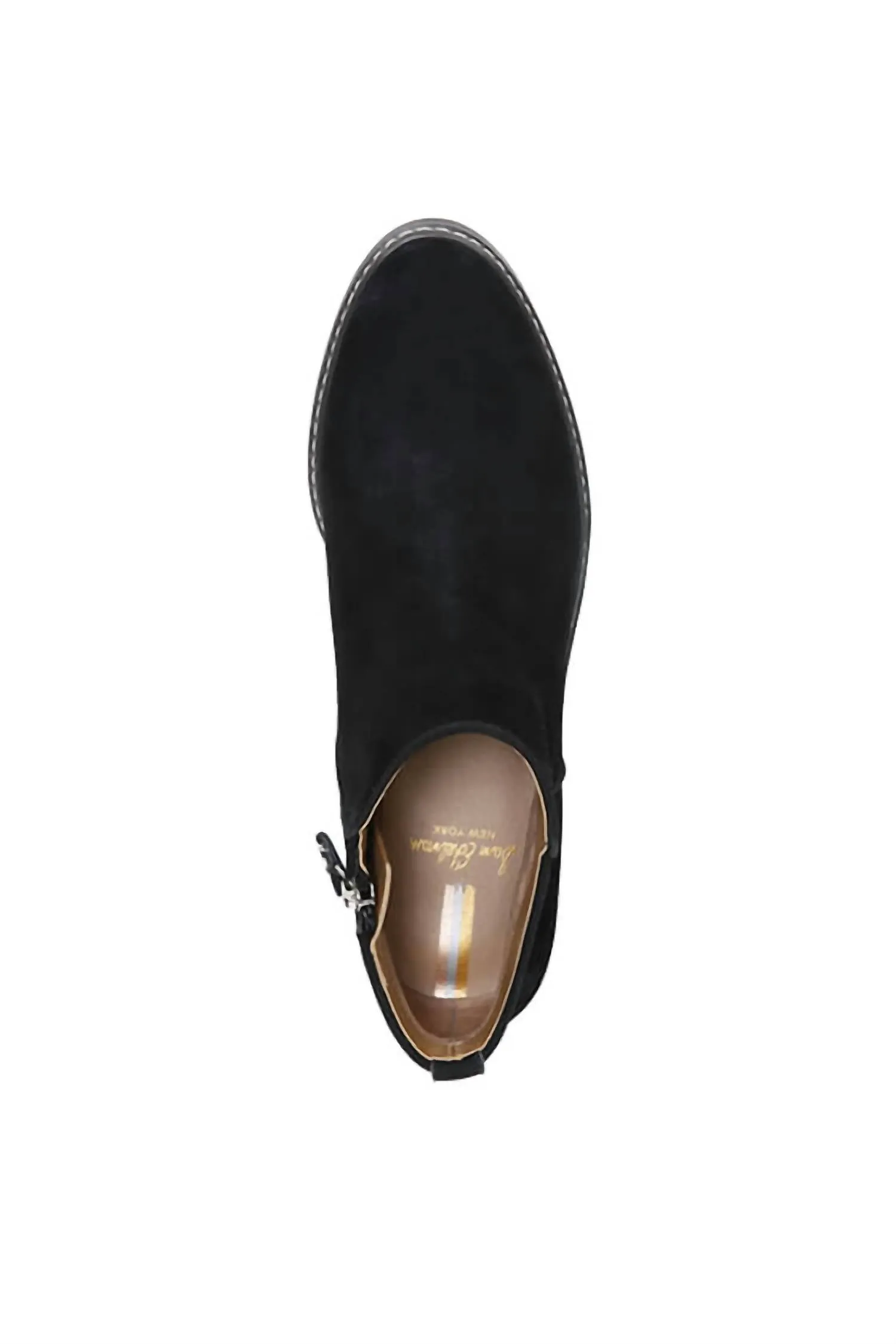 Women's Pryce Ankle Bootie In Black Suede