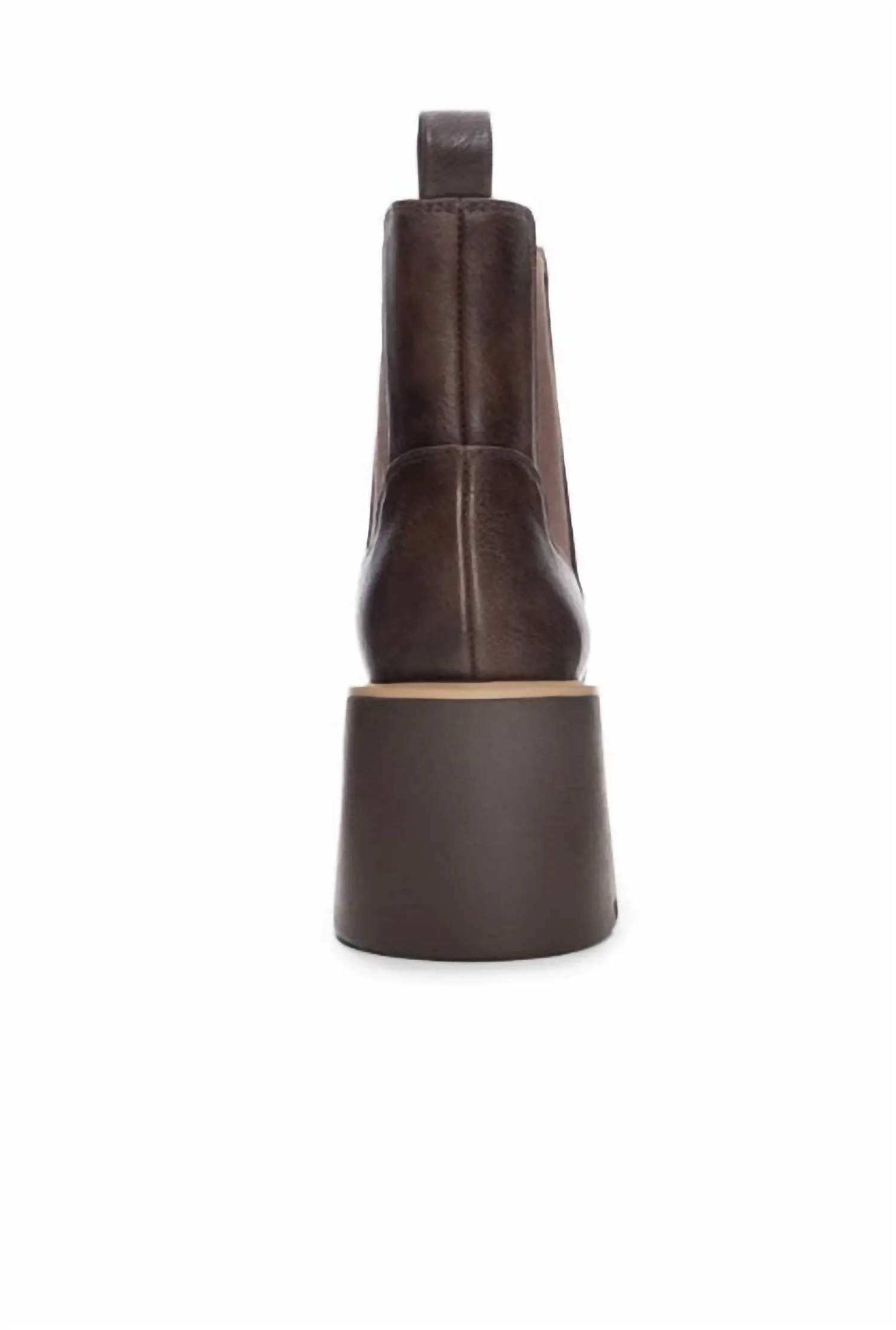 Women's Rabbit Nubuck Booties In Brown