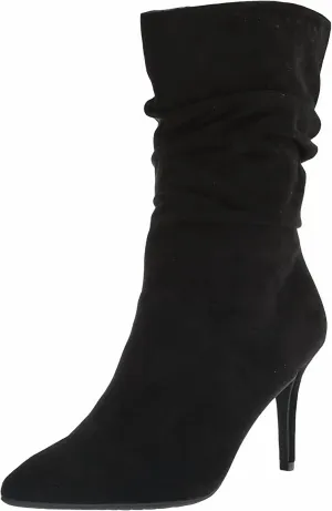 Women's Refine Fashion Boot In Suede Black