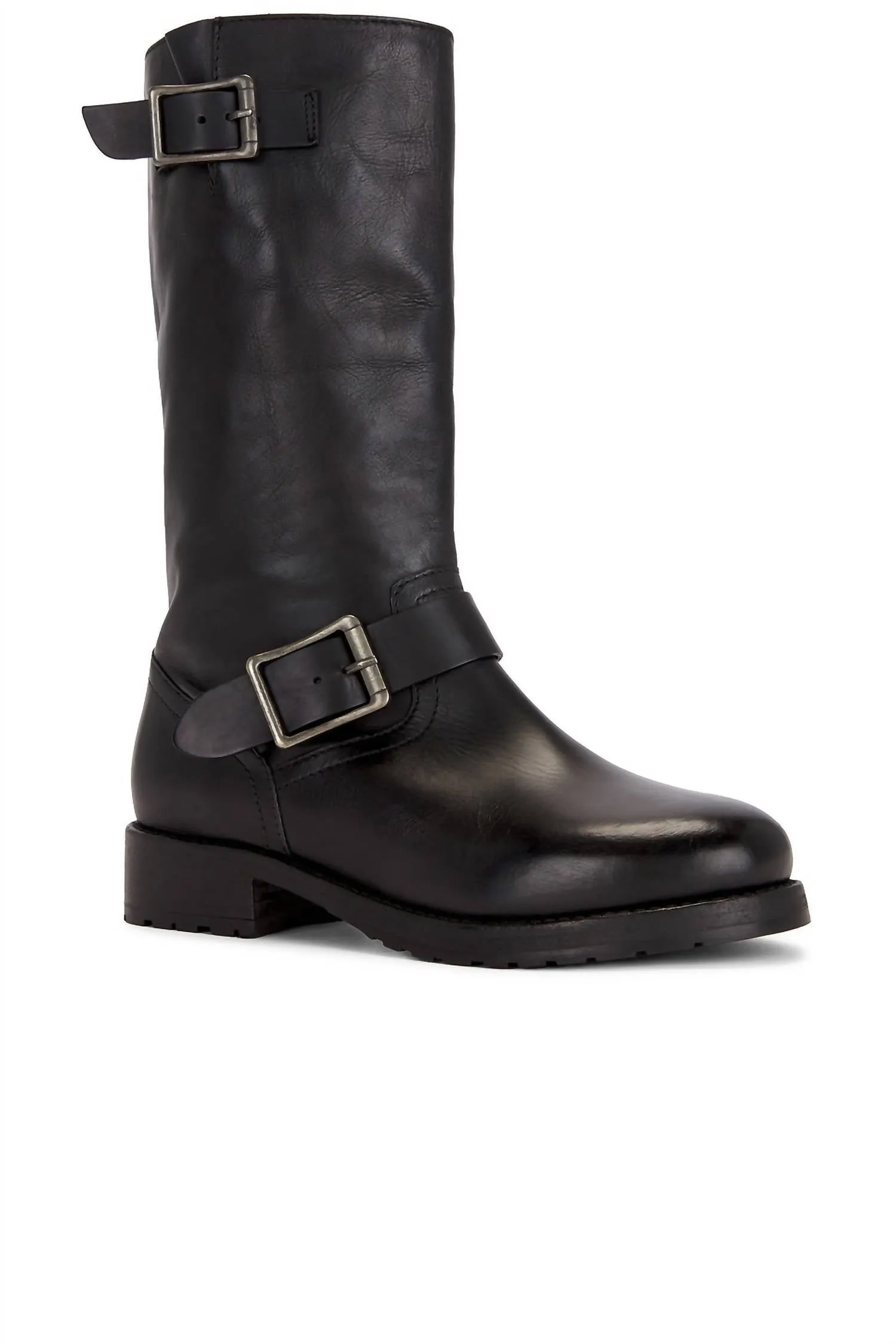 Women's Ride Or Die Engineer Boot In Black