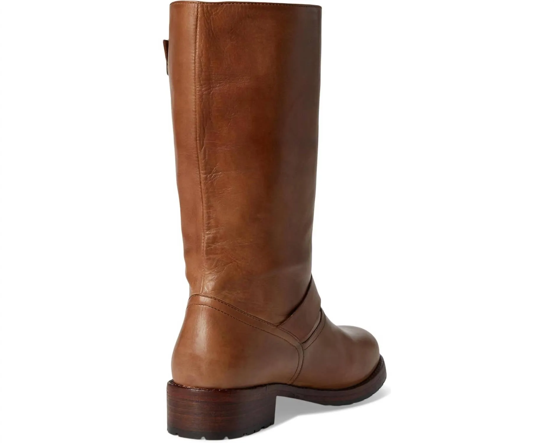 Women's Ride Or Die Engineer Boot In Burnt Caramel