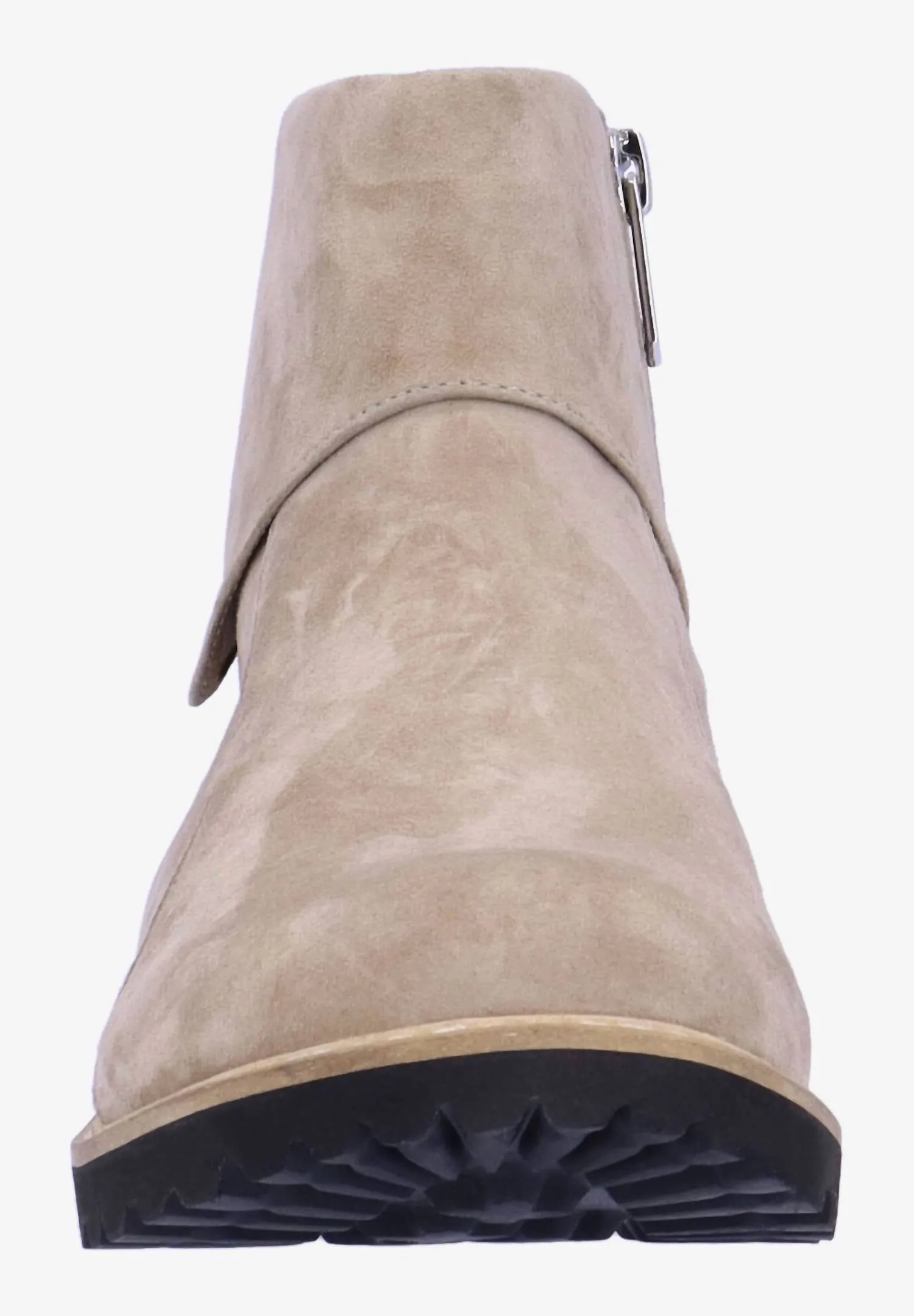 Women's Romila Boots In Taupe Kid Suede