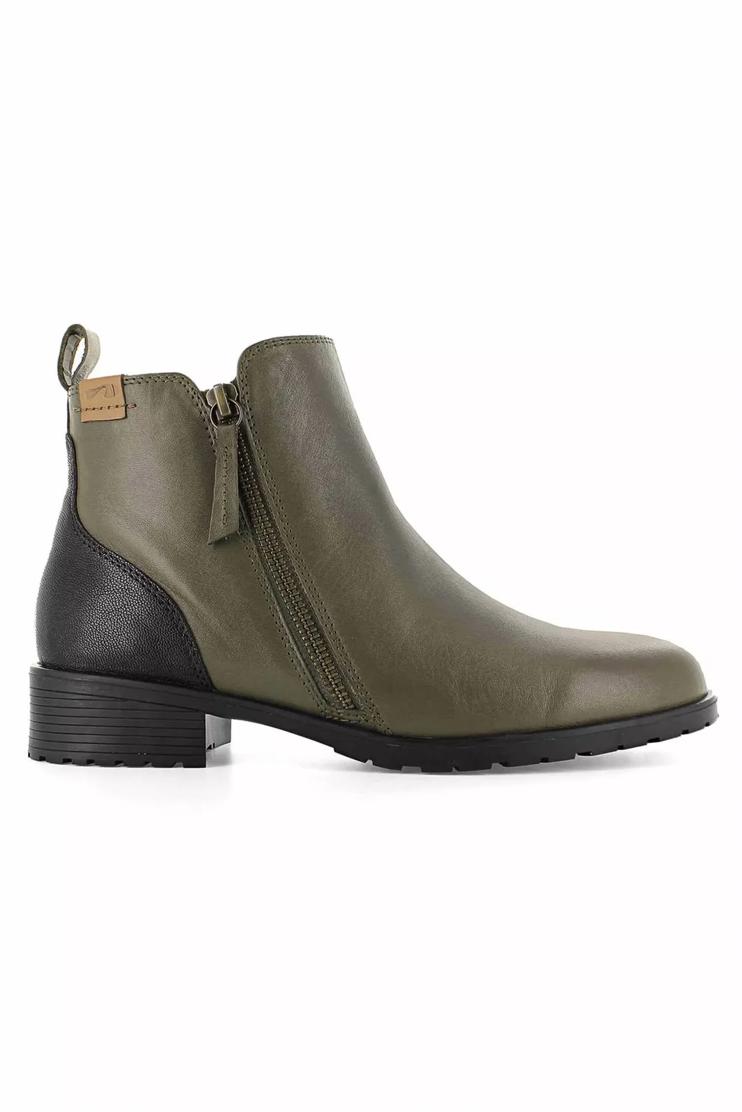 Women's Sandringham Boots - Wide In Olive