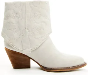 Women's Saylor Short Fashion Western Bootie In Cream