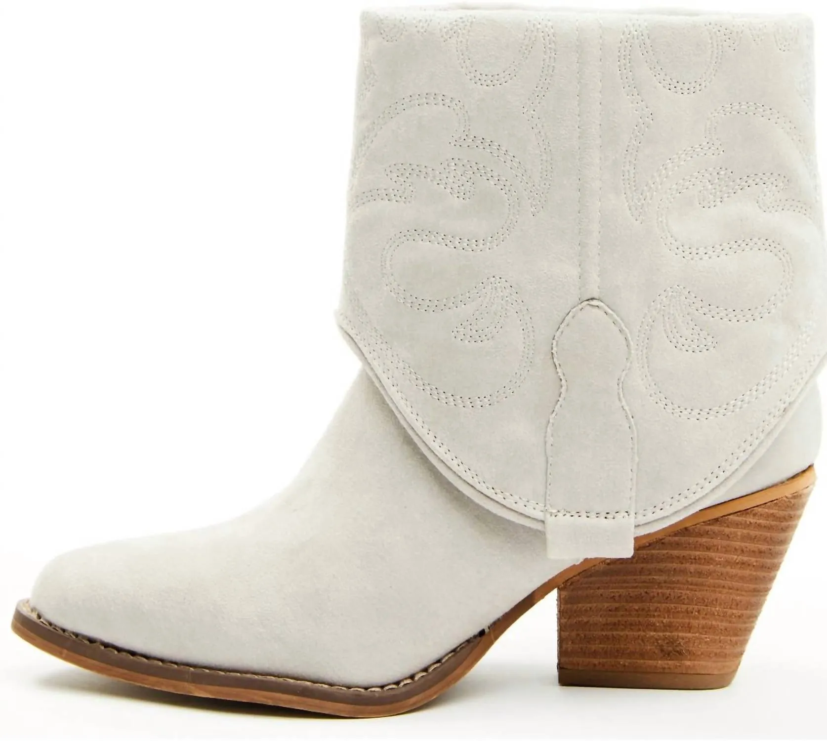 Women's Saylor Short Fashion Western Bootie In Cream
