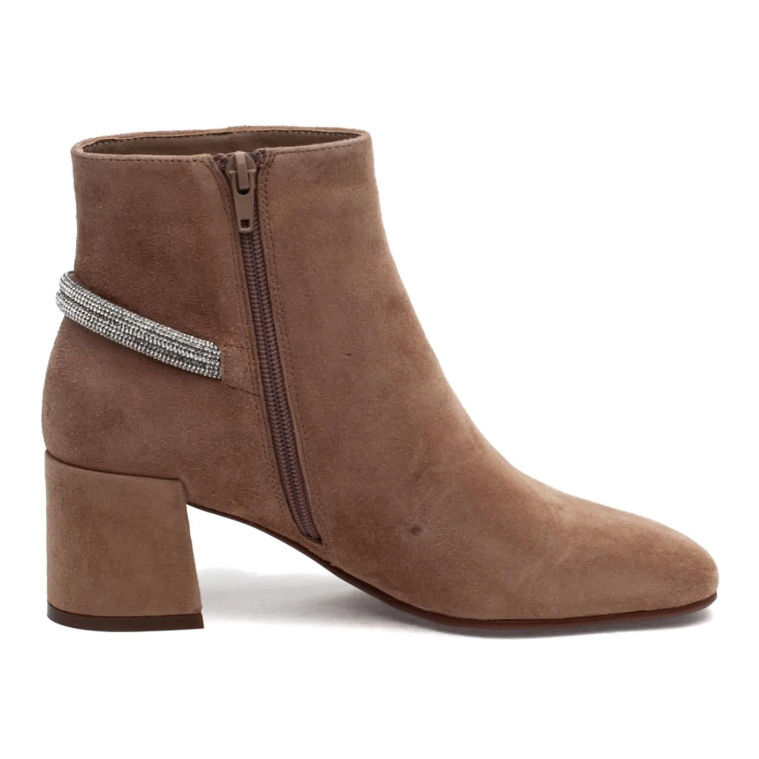 Women's Shermy Bootie In Military Suede