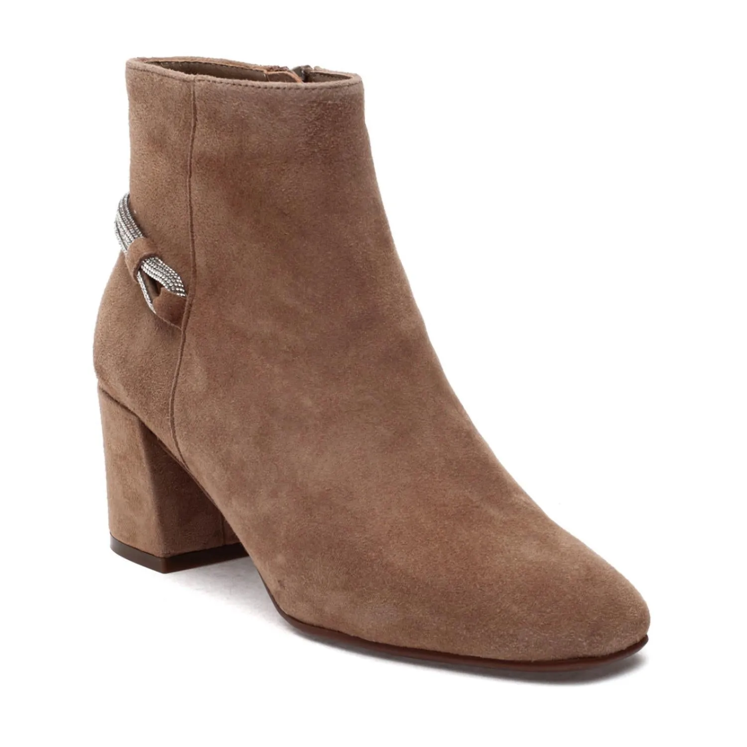 Women's Shermy Bootie In Military Suede