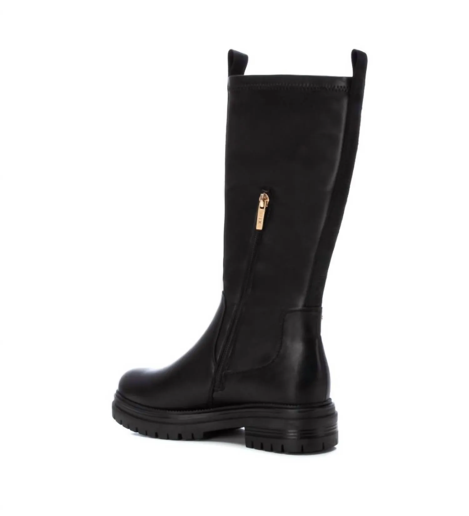 Women's Side Zip Boots In Black