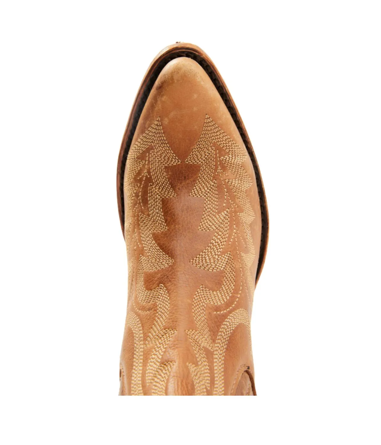 Women's Simone Stitched Ankle Boot In Tan