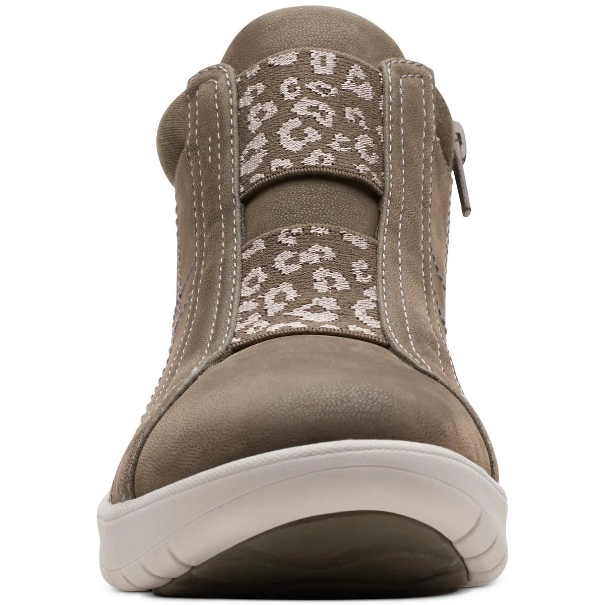 Womens Slip On Laceless Ankle Boots