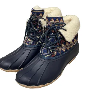 Women's Slush Boot In Navy