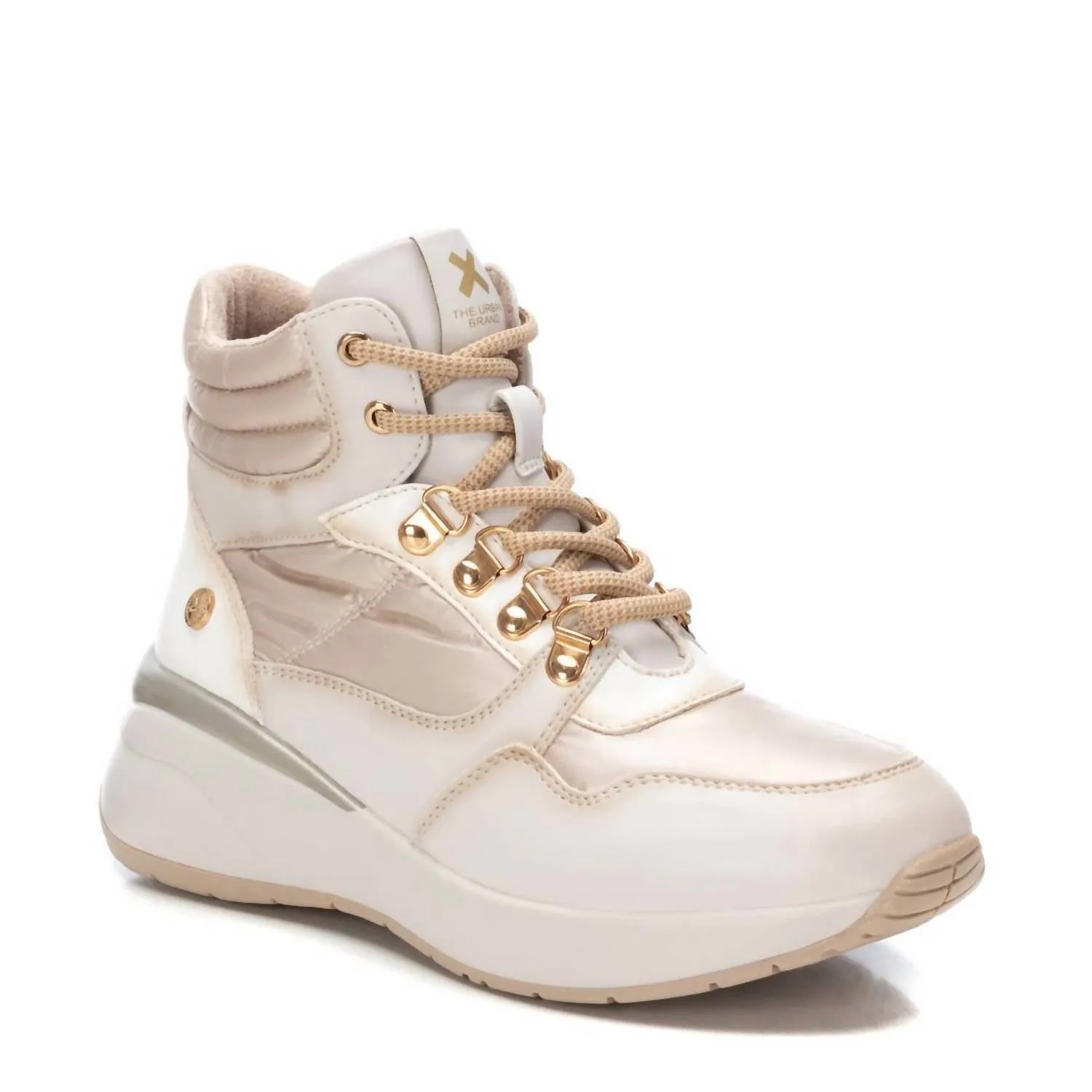 Women's Sport Wedge Booties In Beige