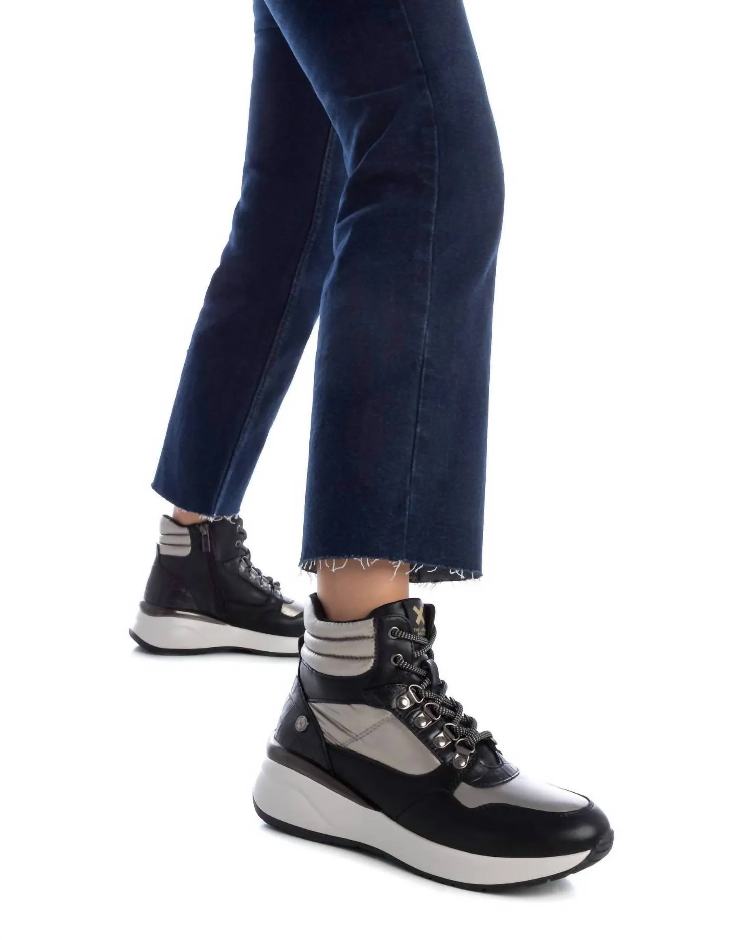 Women's Sport Wedge Booties In Black