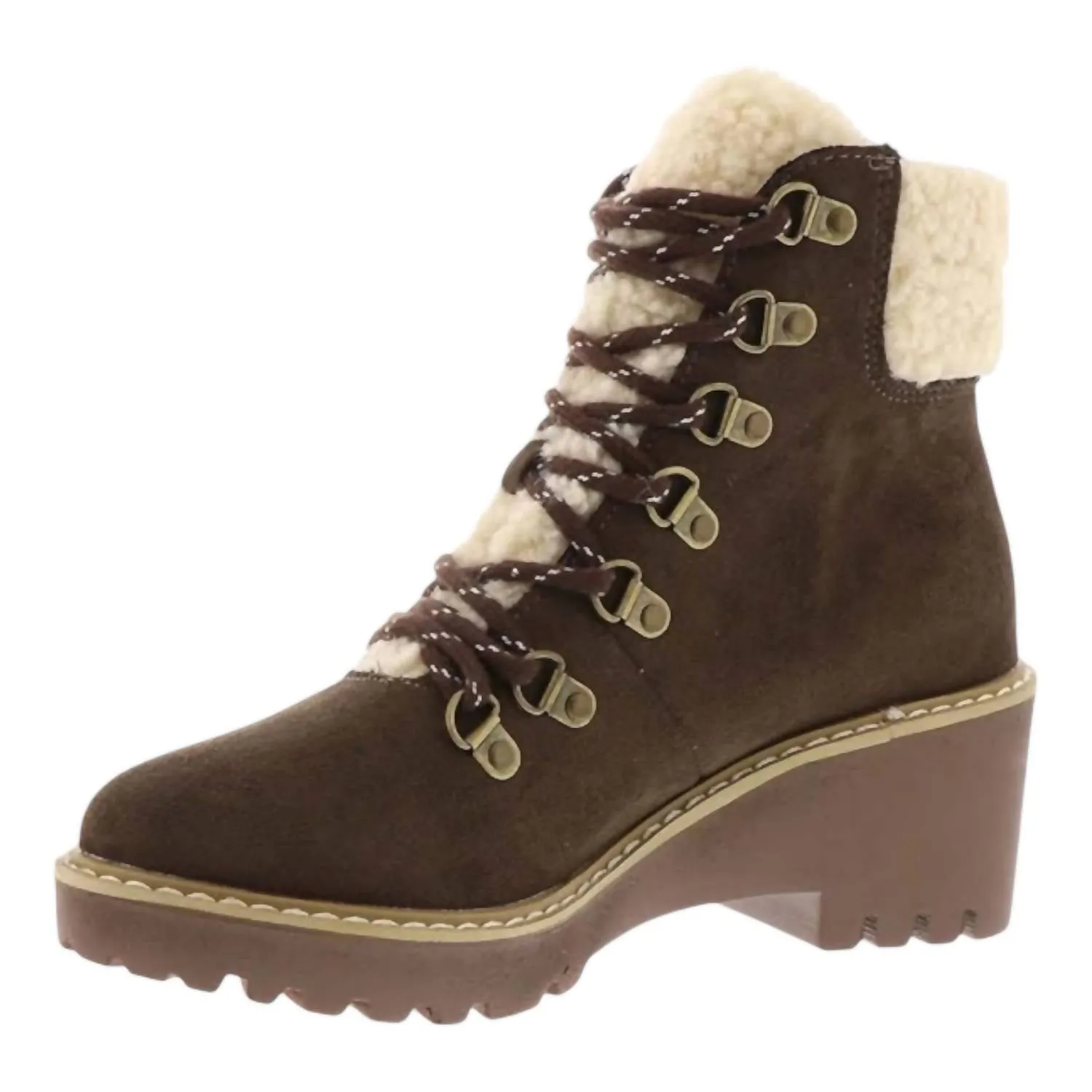 Women's Squad Booties In Chocolate