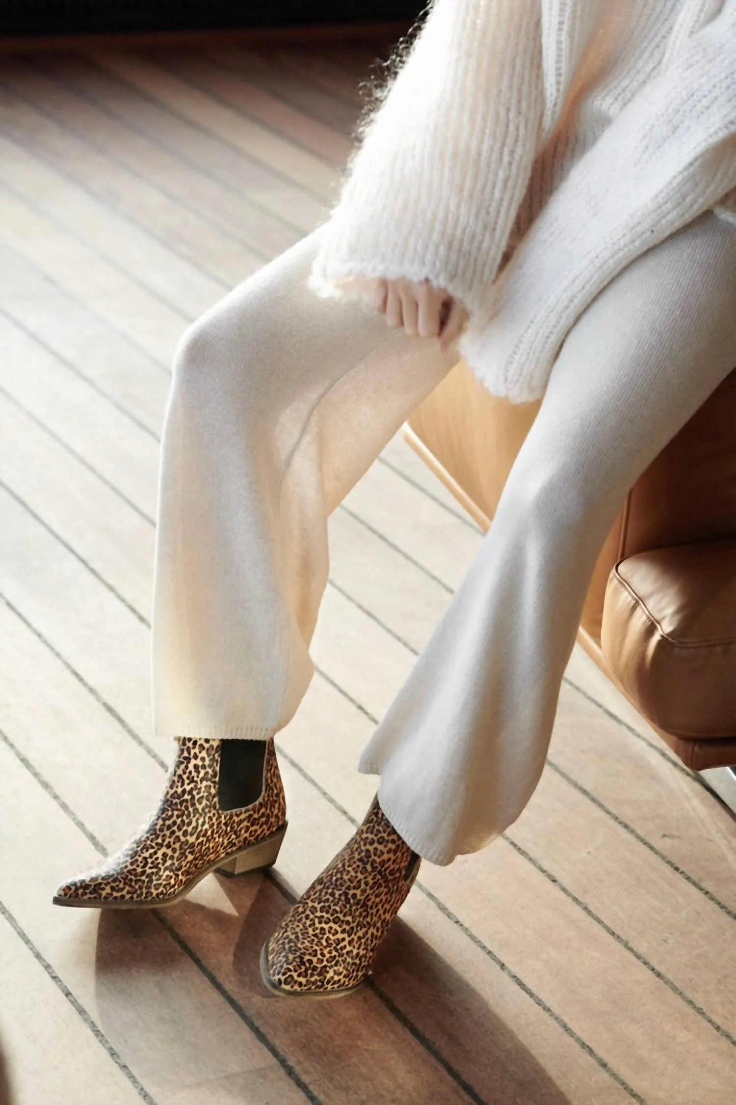 Women's Stella Leopard Boot In Beige