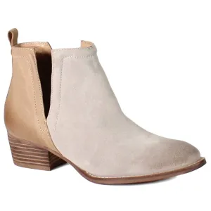 Women's Stop By Bootie In Sand/cognac