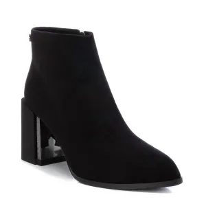 Women's Suede Dress Booties In Black