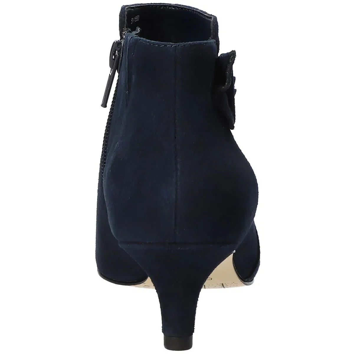 Womens Suede Pointed Toe Booties
