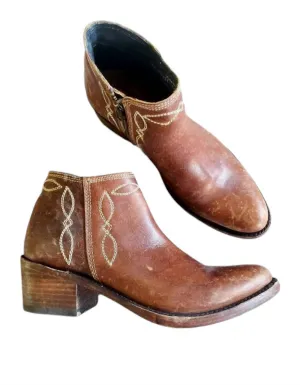 Women's Summer Mossil Miel Bootie In Brown