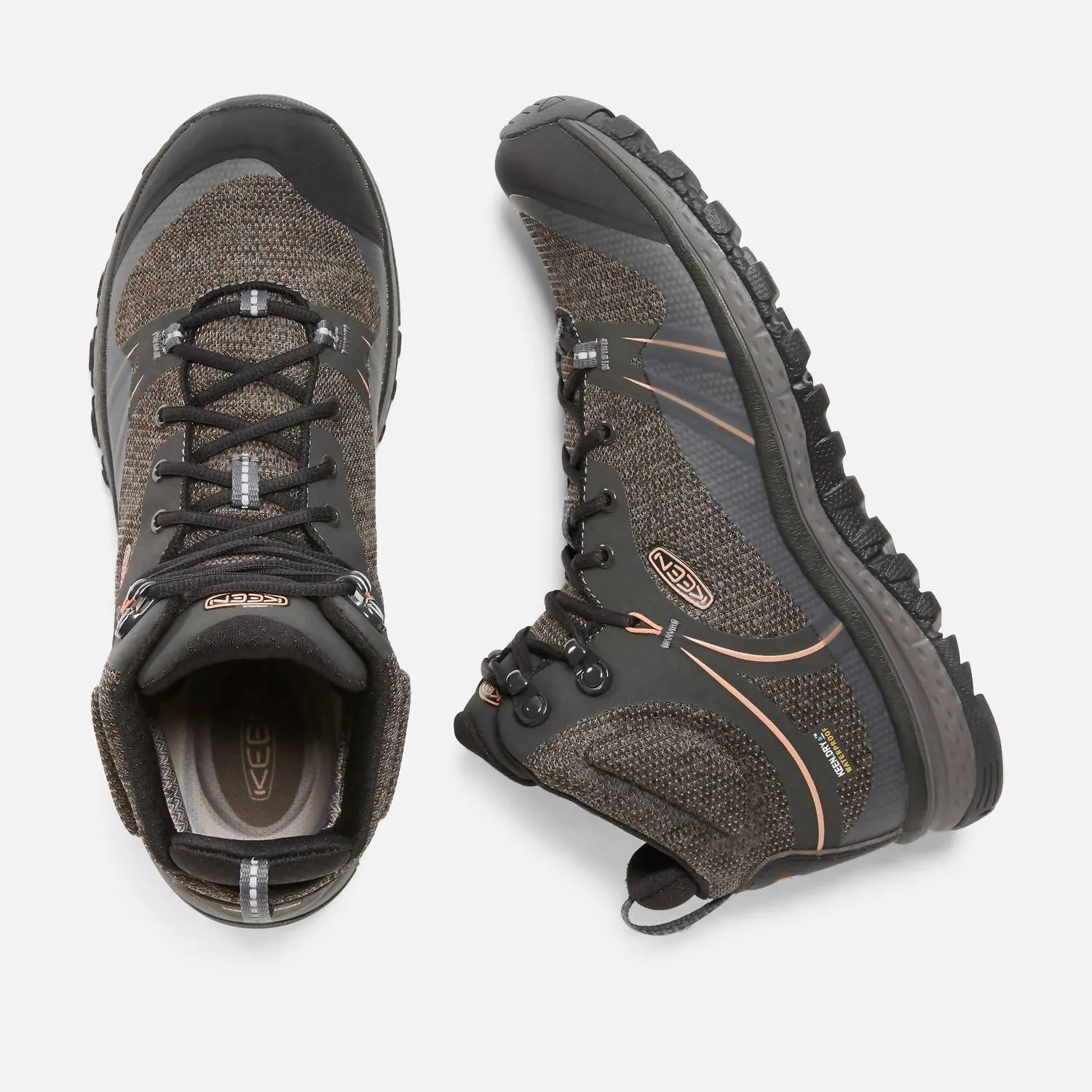 Women's Terradora Mid Boots In Raven/rose Dawn