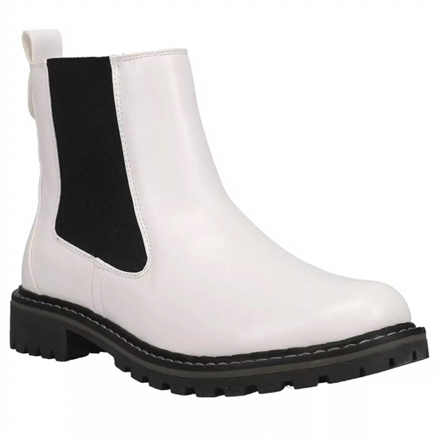 Women's To Be Honest Boots In White/black