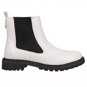 Women's To Be Honest Boots In White/black