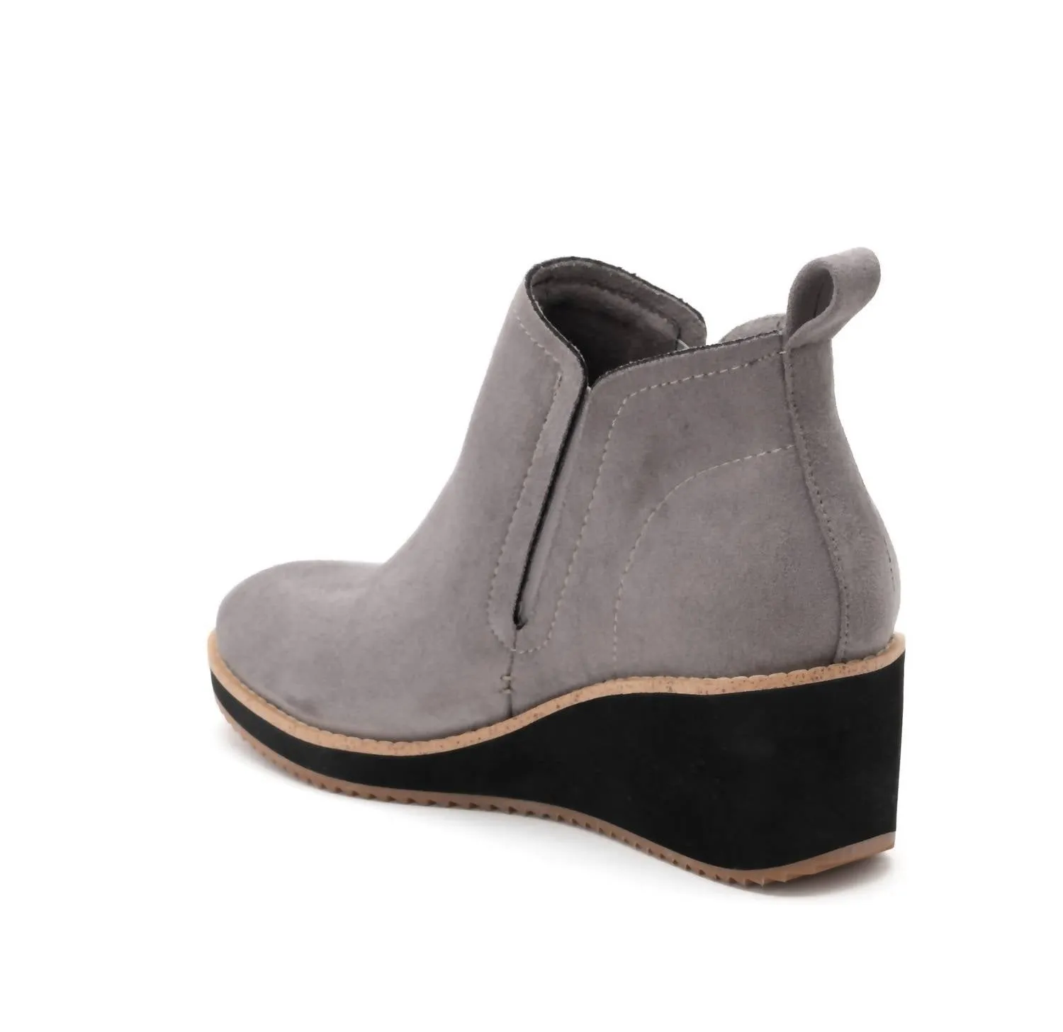 Women's Tomb Booties In Grey